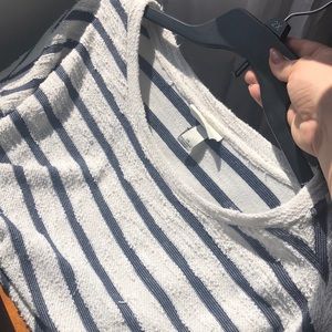 Nautical Boat Neck Sweatshirt